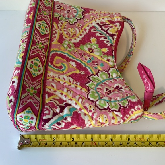 Vera Bradley Capris Melon Shoulder Handbag Bag - Picture 8 of 9